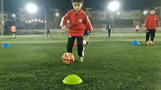 Kids beginners in football U5 | Smart Football Academy Egypt