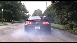 Ford Shelby Mustang GT500 SVT- Revs, Donuts, Burnout and Acclerations SOUNS