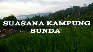 SUASANA KAMPUNG SUNDA - SORE HARI DI PEDESAAN CIANJUR SELATAN