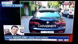 Romeo Vincenzo delegato CoCeR Carabinieri intervista a TGCom24