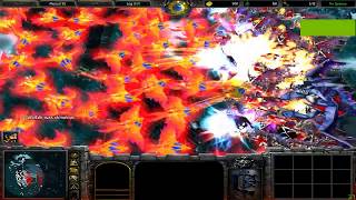 Warcraft III - Phoenix VS Blue Dragon