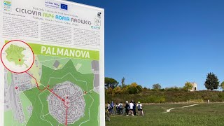 I bastioni di Palmanova in bicicletta - cinematic drone