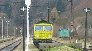 Class 66020 grzeje silnik