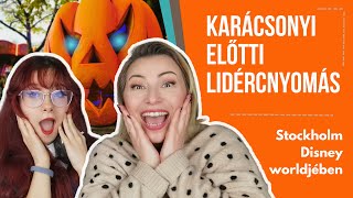 KARÁCSONY ELŐTTI LIDÉRCNYOMÁS - HALLOWEEN STOCKHOLM DISNEY LANDJÉBEN