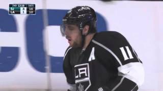 Anze Kopitar goal. San Jose Sharks vs Los Angeles Kings 2016 Playoff - Game 5 4/22/2016