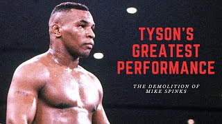 When Mike Tyson Obliterated Mike Spinks - Tyson’s Greatest Performance