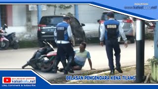 Belasan Pengendara Kena Tilang