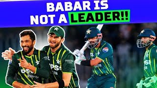 Babar Azam is a captain but not a LEADER!!