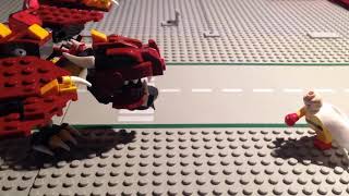 ONE PUNCH MAN season 2: Saitama vs Dragon LEGO STOP MOTION