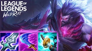 WILD RIFT TRYNDAMERE TOP PASSIVE DAMAGE IS SOO BROKEN | 5.0B