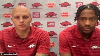 Landon Jackson and Jayden Johnson preview matchup with No. 8 LSU and more