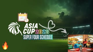 Asia Cup 2023 super fours round | Top 4 teams qualified ||Cricket World