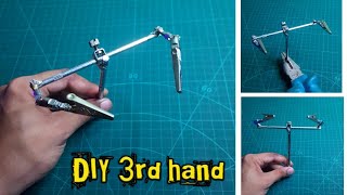 DIY 3rd helping hand| Helping hand for soldring station| Homemade helping hand| @MAJDIY.7