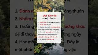 5 Cách rèn luyện não bộ của bạn #suckhoe #doisong #baihoccuocsong #xuhuong #reels