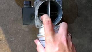 how to clean mass airflow sensor blazer jimmy sonoma bravada s10