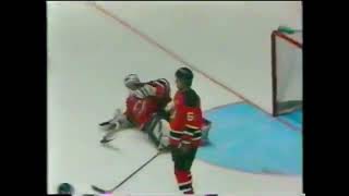 Rangers Devils TSN Highlights 3/22/1995