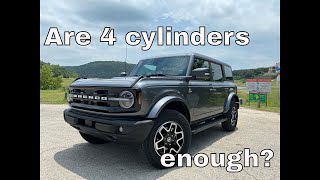 2022 Ford Bronco 4 cylinder - Review after 1 month in the real world