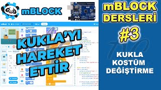 mBlock Kukla Hareketi - Kostüm Değiştirme