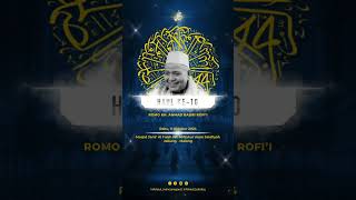 Haul ke-10 Romo KH. Ahmad Badri Rofi’i