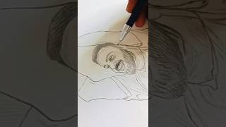 Drawing Virat Kohli ❤️❤️ #viratkohli #drawing #shorts