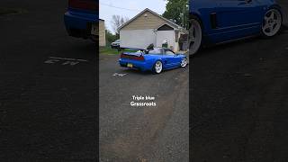 blue only #car #honda #blue #nsx #civic #grassroots #show #shorts  #viralvideo #reels #nyc #cars #yt