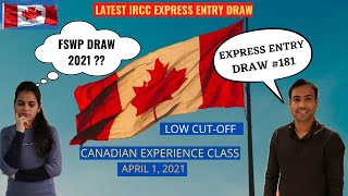 LATEST EXPRESS ENTRY DRAW 2021. LOW CUT OFF FOR CEC. WILL NEXT FSWP DRAW HAPPEN ??