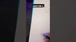 Real madrid 💫Goku sketch #artist #goku#trending #shortvideo