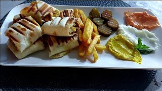 قناة بنت عفرين. طريقة شاورما الدجاج في المنزل.Chicken Shawarma.الحلقة 61