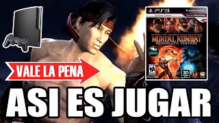 ¡ ASI ES JUGAR MORTAL KOMBAT 9  EN PS3 EN 2024 !  * VALE LA PENA * EL JUEGO OLVIDADO DE WANNER BROS