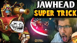 MLBB JAWHEAD TROLL FUNNYMOMENTS