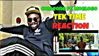 Corleone ft. Moelogo - Tek Time REACTION!!!