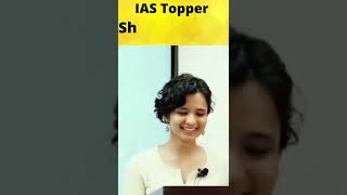 Shruti sharma IAS topper ☺ #ias #shorts