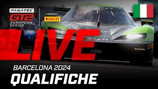 LIVE | Qualifiche | Barcelona | 2024 Fanatec GT2 Europe (Italian)