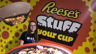 Creating a CUSTOM Reese's peanut butter cup | NEW Chocolate World experience