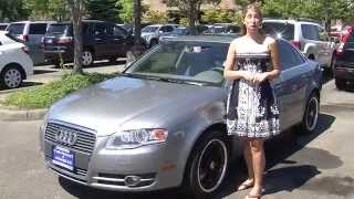 Virtual Video Walk Around of a 2007 Audi A4 at Michaels Chevrolet p2661