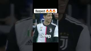 #cristiano ronaldo respect💖#shortvideo #football