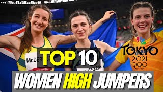 Top Women High Jumpers in Tokyo Olympics 2020