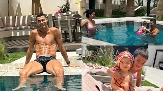 Cristiano Ronaldo Enjoys Quality Family Time in Luxurious