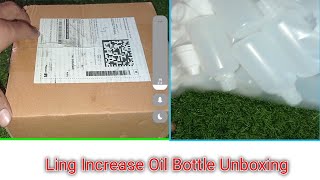 Unboxing bottle 30ml Oil Ling Increase, Flipkart fast Order dispenser 30 ml Right Remedy