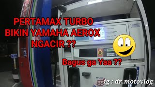 Review Pertmax Turbo Yamaha Aerox 155 2019  Ala Kaleng - Kaleng.