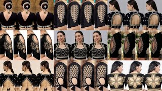 🖤black colour blouse designs/blouse design/blouse designs new model/blouse hand designs/baju#black