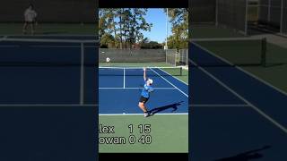 11 utr serve plus one #tennis #shorts 🩳