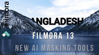 Filmora Tutorial New AI Mask