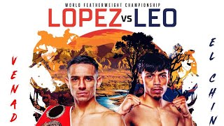 Lopez vs Leo Breakdown and Prediction!!! #boxing #luisalbertolopez #angeloleo #ibf #espnboxing