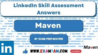 Maven LinkedIn Skill Assessment Answer 2023 | Exam Preparation | LinkedIn Quiz |