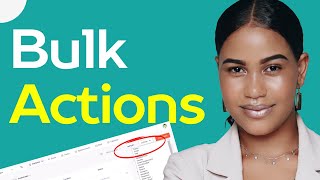 Bulk Actions in EngageBay