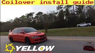 How to install Coilovers