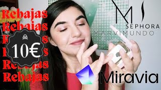 REBAJAS VERANO COSMETICA Y MAQUILLAJE | SEPHORA, MIRAVIA, MARVIMUNDO