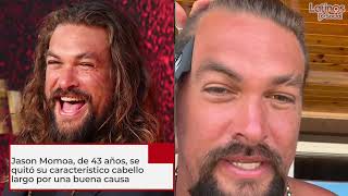 Jason Momoa deja atrás su melena y se rapa la cabeza