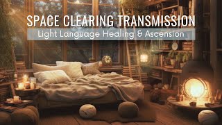 Light Language Transmission for Clearing Spaces